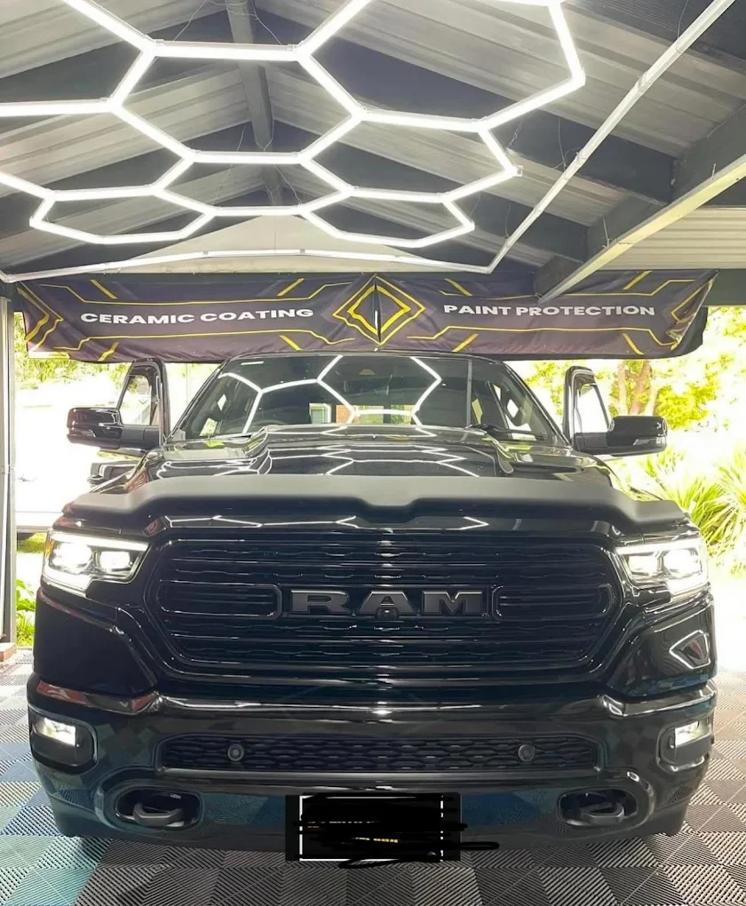 Professional window tinting services at KD Auto Detailing